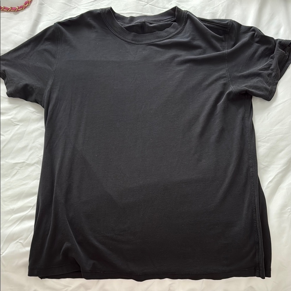 lululemon athletica Classic Black Short Sleeve Tee